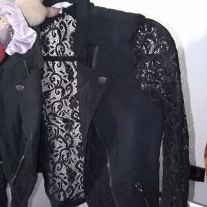Black Lace Women's Jacket